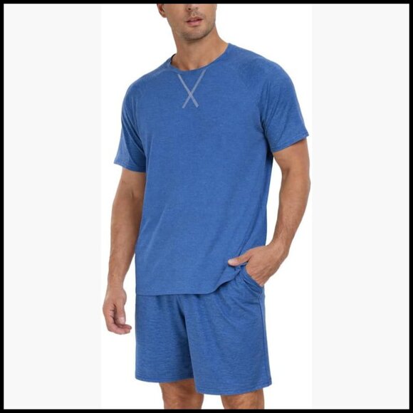Other - Cotton Pajama Set with Pockets, Lightweight Sleepwear